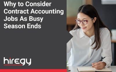 Why You Should Consider Contract Accounting Jobs As Busy Season Ends