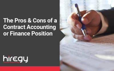 The Pros & Cons of a Contract Accounting or Finance Position