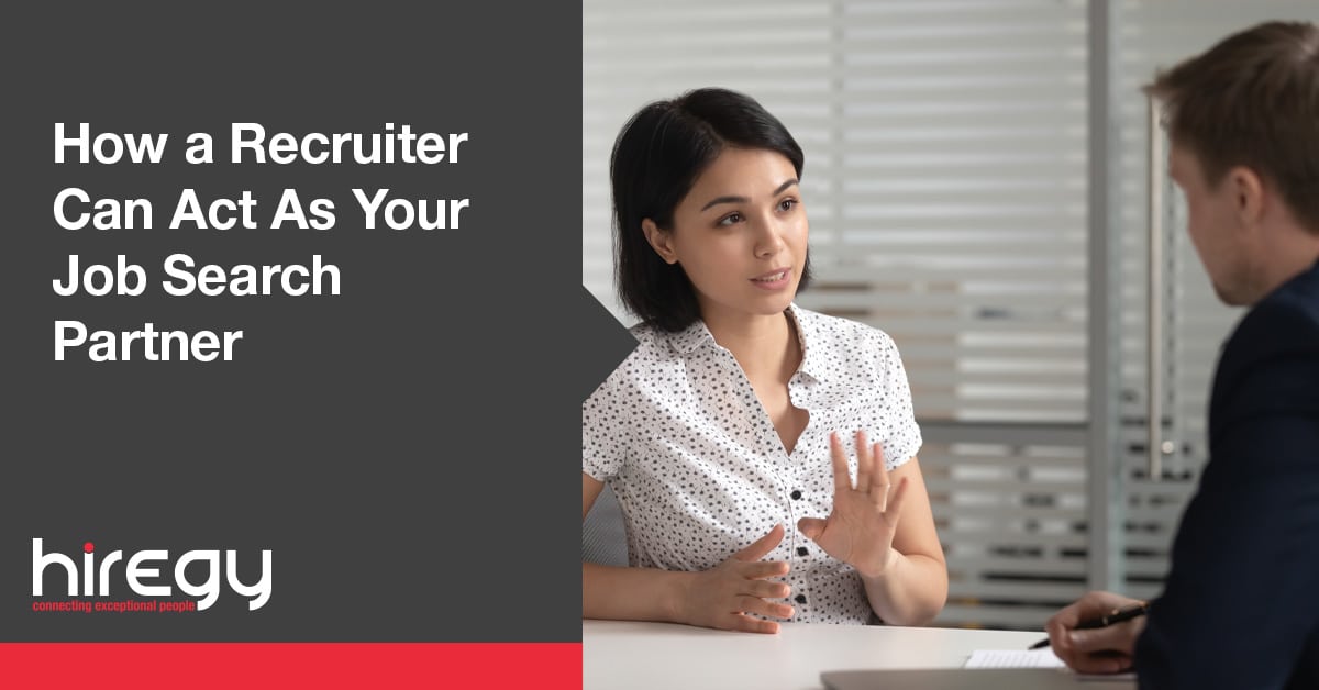 How a Recruiter Can Act as Your Job Search Partner | Hiregy