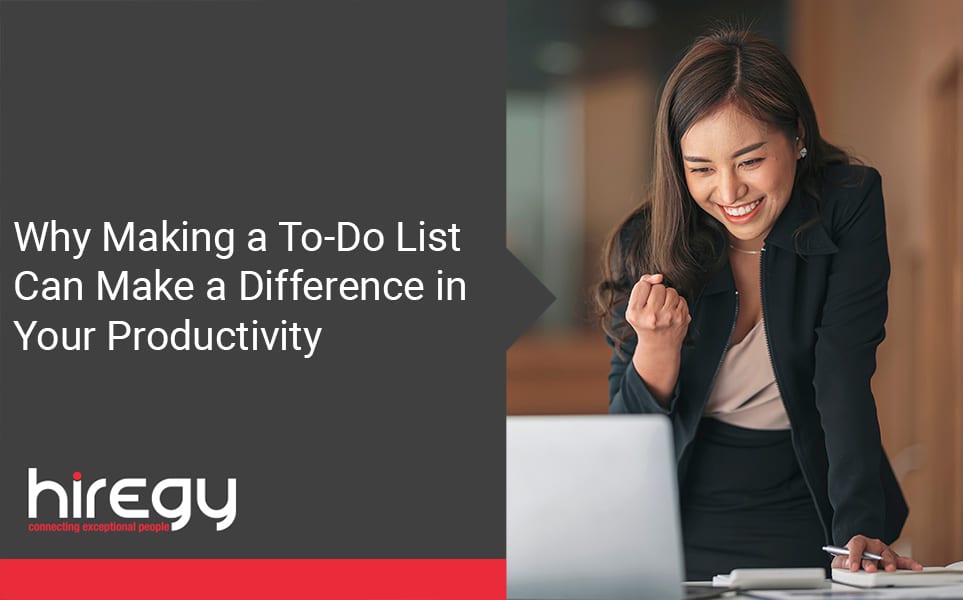 Why Making a To-Do List Can Make a Difference in Your Productivity