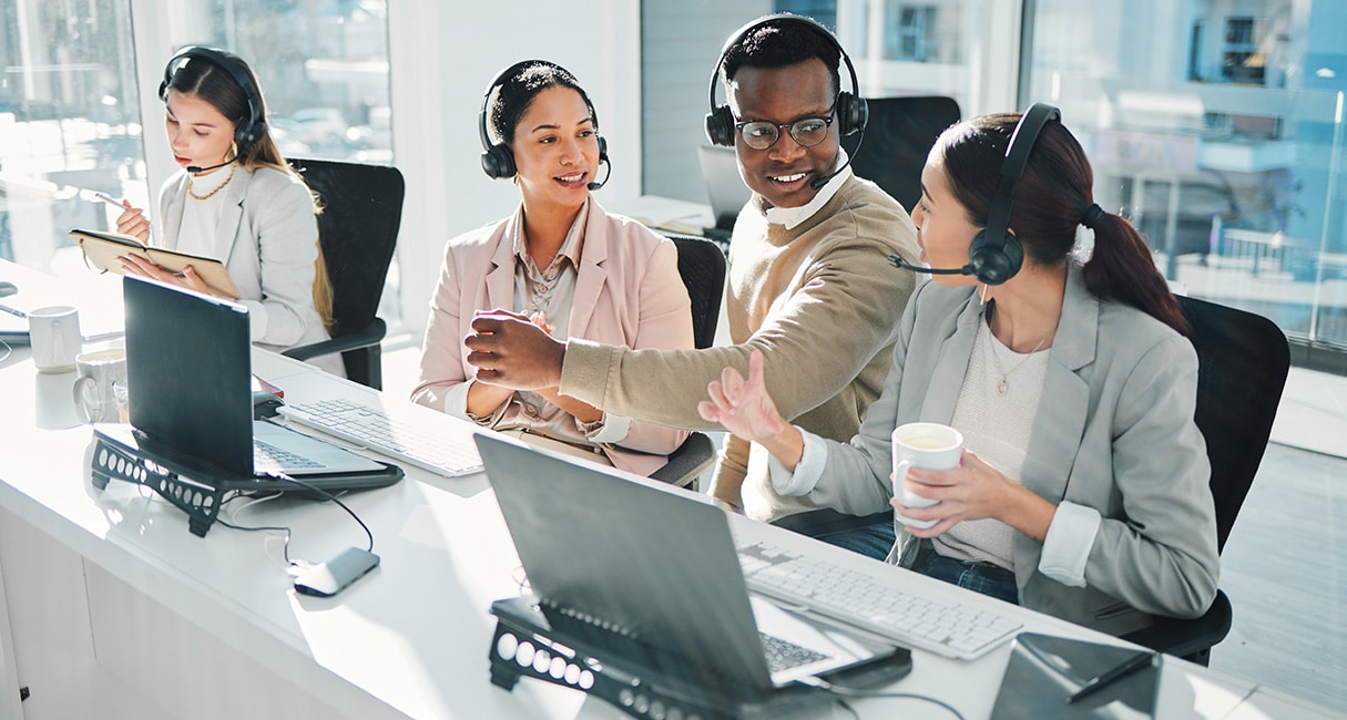 Call Center Supervisor and Manager with Staff