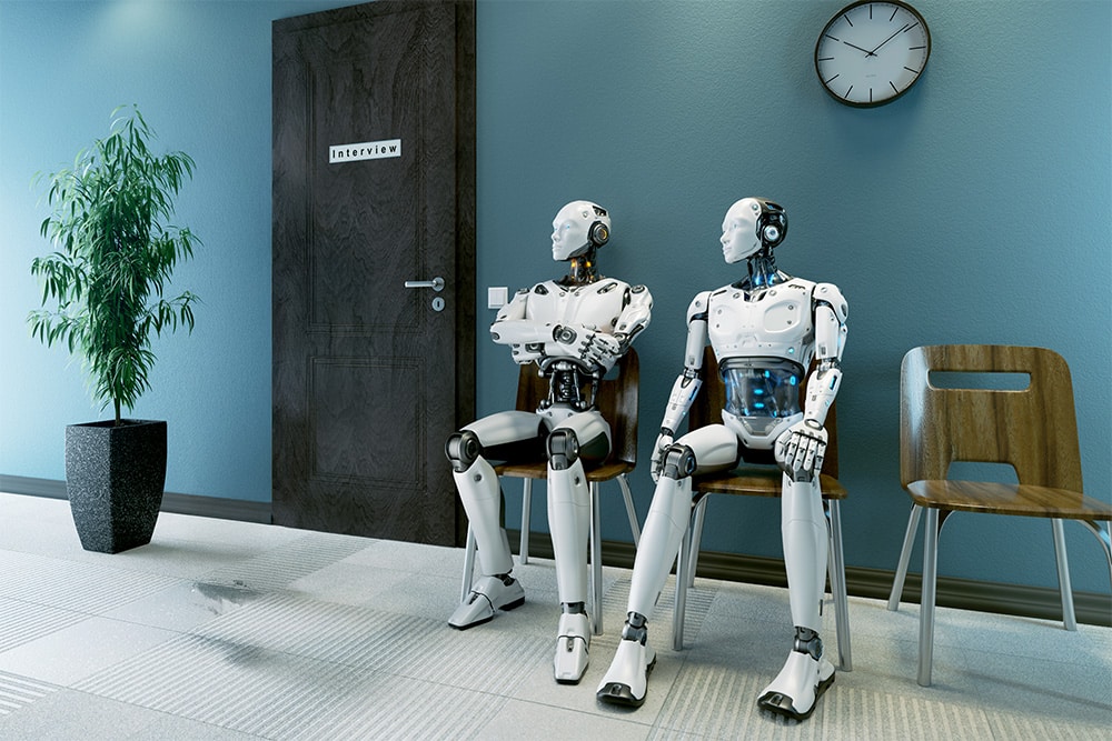 Robots Interviewing For Jobs Robots Interviewing For Jobs